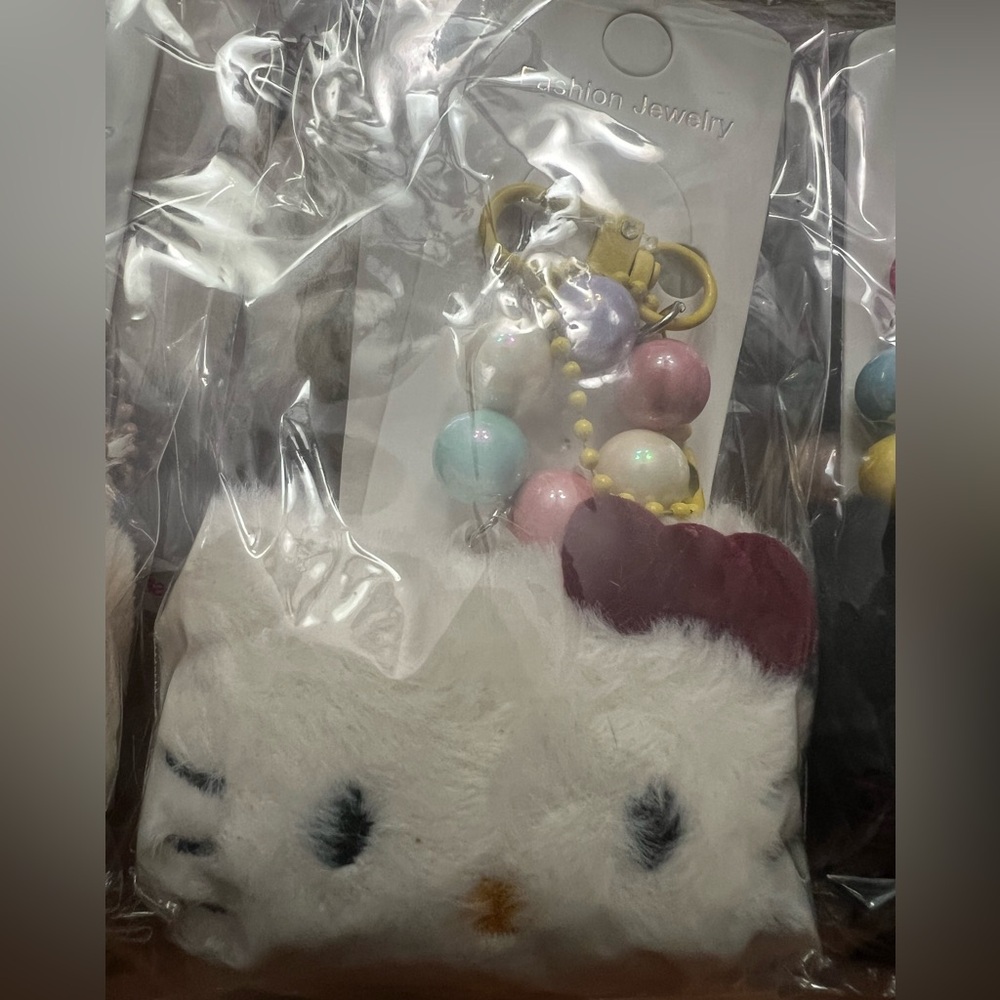 Hello Kitty Plush Keychain
